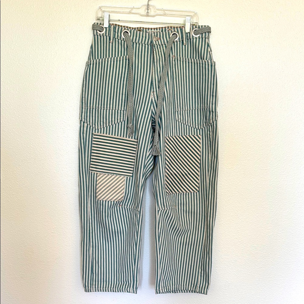 We The Free Moxie Railroad Low-Slung Barrel Jeans